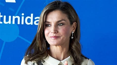 Letizia De España Vuelve A Impactar Con Su Look En Una De Sus últimas