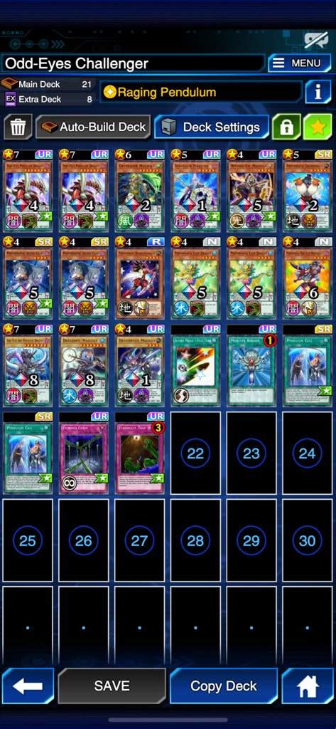 Deck Review Odd Eyes Raging Dragon OTK Yu Gi Oh Duel Links Amino