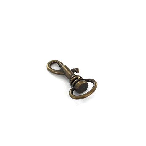 Mousqueton Pivotant 12 Mm Bronze Ma Petite Mercerie