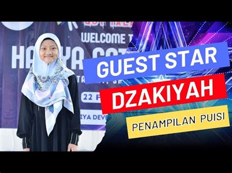 Penampilan Puisi Haniya Got Talent Sdit Haniya Babelan Youtube