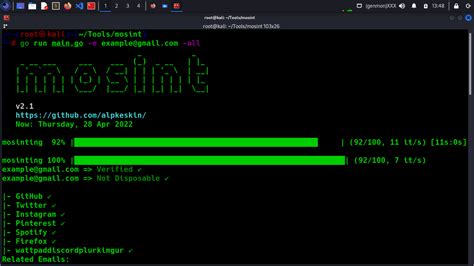 OSINT Tool: MOSINT | Black Hat Ethical Hacking