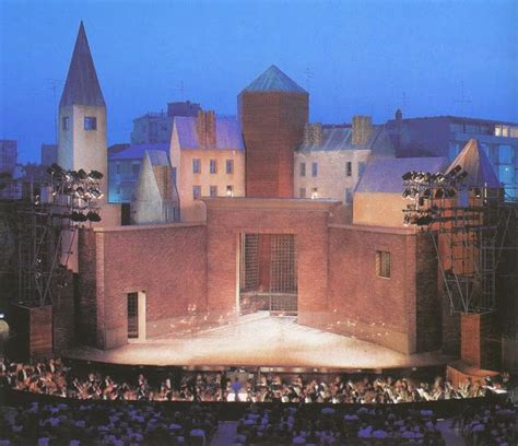 Aldo Rossi Allestimento Scenografico Per La Lucia Di Lammermoor