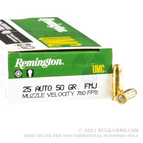 Rounds Of Bulk Acp Ammo By Remington Gr Fmj