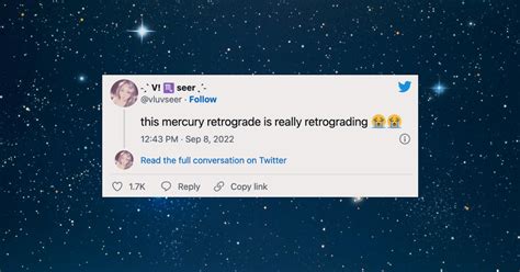 Memes Flood Social Media as Mercury Enters Retrograde