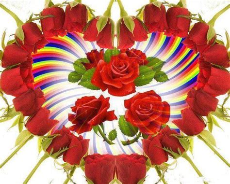 Imagenes Con Corazones Y Rosas Imagenes De Amor