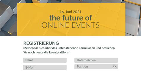 Registrierung Coeo Online Events