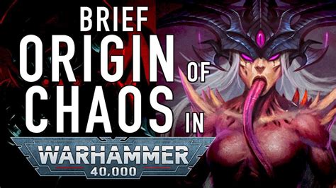 40 Facts And Lore On The Brief Origin Of Chaos In Warhammer 40k Warhammer Brief Chaos