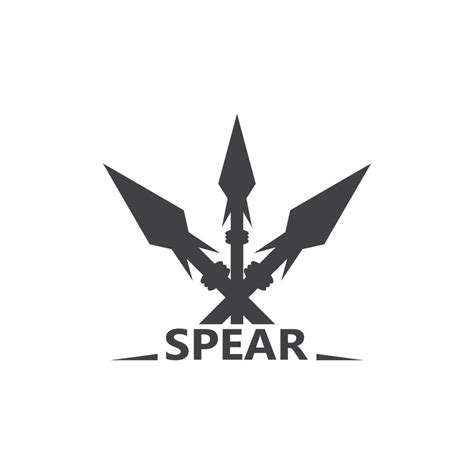 Spear Logo And Symbol Vector Design Illustration Vector Art At