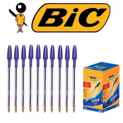 Kit Caneta Esferogr Fica Bic Cristal Cl Ssica Preta Azul Vermelha