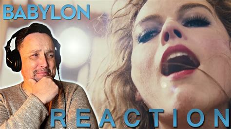 Babylon Official Trailer Reaction Youtube