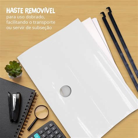 Pasta Suspensa Colorida Plastificada Home Office Visor Etiqueta E