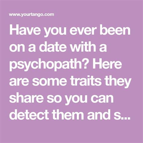 5 Signs Of A Psychopath — And How To Know If Youre Dating One