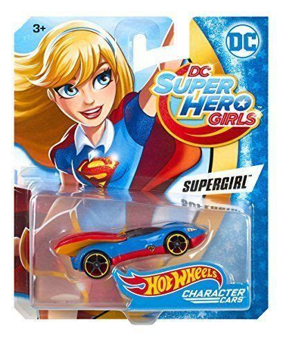 Hot Wheels DC Super Hero Girls Supergirl Character Car Collectable