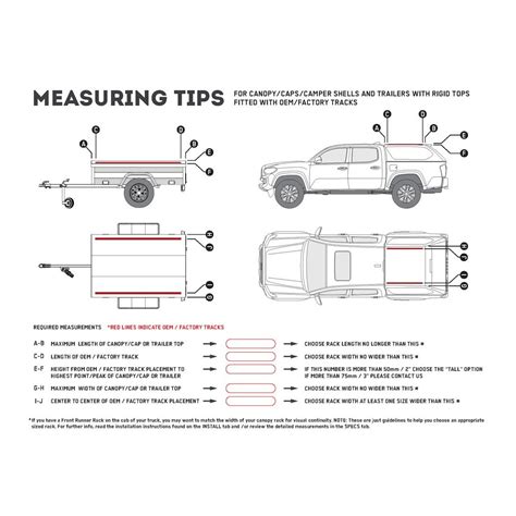 Kit De Galerie Slimline Ii Pour Une Remorque Ou Un Hard Top De Pick Up Avec Rails Dorigine