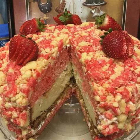 Strawberry Shortcake Cheesecake Best Cooking Recipes In The World