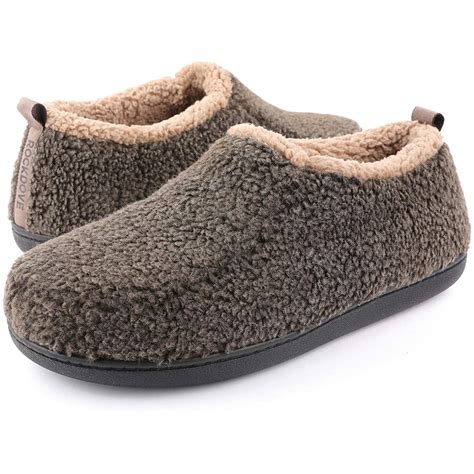 Rockdove Mens Nomad Slipper With Memory Foam