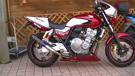 MAVERICKエキゾーストサウンド CB400SF HYPER VTEC SPEC3 NC39 ホンダCB400スーパーフォア CB400