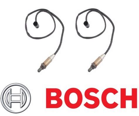 2pc Bmw O2 Oxygen Sensor Set Rear Downstream Genuine Bosch Oem Plug E46 M54 02 Ebay