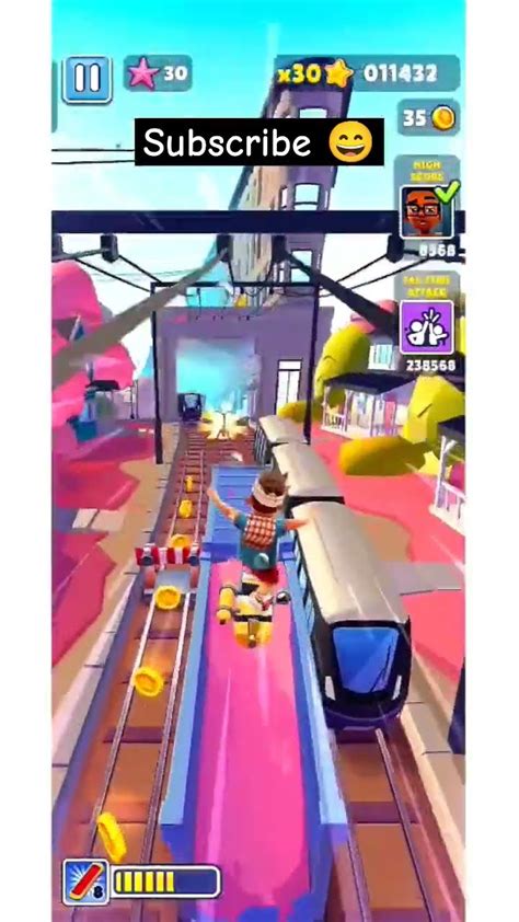 Subway Surfers Game Play 😁 Shorts Gameplay Trendingshorts Video