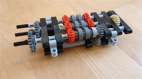 LEGO Technic 5 R Gearbox MOC Instructions YouTube