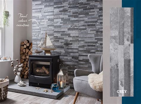 How To Use Textured Stone Effect Wall Tiles Stone Look Wall Tiles