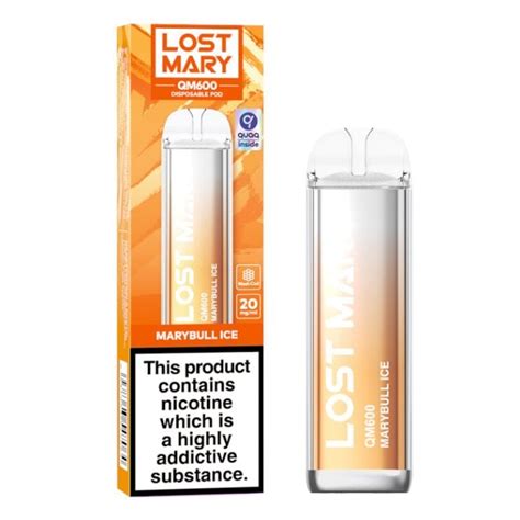 LOST MARY QM600 Marybull Ice Disposable DISPOSABLES From SmokShop UK