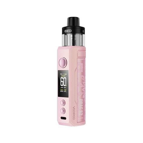 Voopoo Drag S W Pod System Glow Pink Element Vape