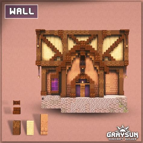 Get More From Graysun On Patreon Minecraft Designs Minecraft Wall