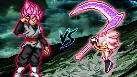 Goku Black Purgation Op All Form Vs Sonic Black V Op All Form In