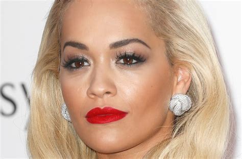 Rita Ora In An Extremely Naked Dress With Suspenders Appeared At The Oscars Pre Party
