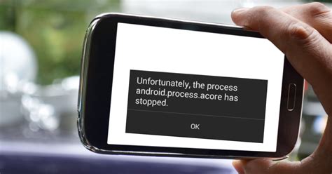 As Principais Maneiras De Corrigir Infelizmente O Processo Android