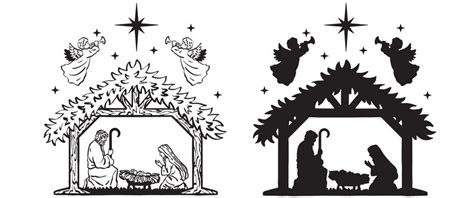 Nativity Clipart Stock Illustrations Nativity Clipart Clip