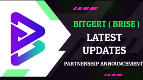 Bitgert Brise Token Latest Update Brise New Partnership Youtube