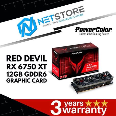 Powercolor Red Devil Rx Xt Gb Gddr Graphic Card Lazada