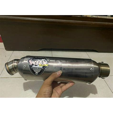 Jual Knalpot Wrx Original Tipe New Oval K Shopee Indonesia