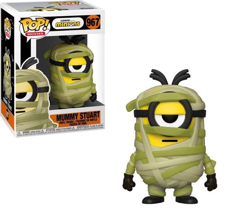 the pop vinyl figure has been designed to look like a minion with ...