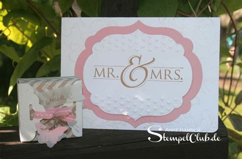 Mr Mrs Ein Hochzeitsset Leipzig Stempelt Mit Stampin Up