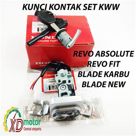 Jual KUNCI KONTAK SET JOK REVO ASB BLADE KWW KARBU HONDA KUALITAS ASLI