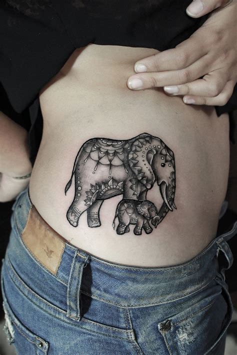 Pin by Cindy Suchite on mamá e hijo | Elephant tattoos, Elephant tattoo ...