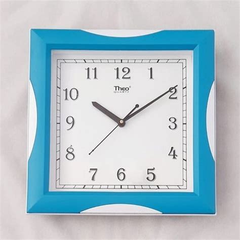 Theo Quartz Plastic Analog Wall Clock Size X X Mm Model Name