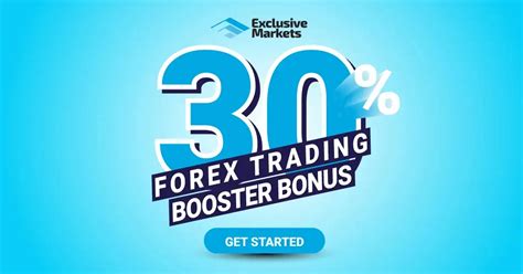 30 Forex Trading Booster Bonus Offered Exclusively