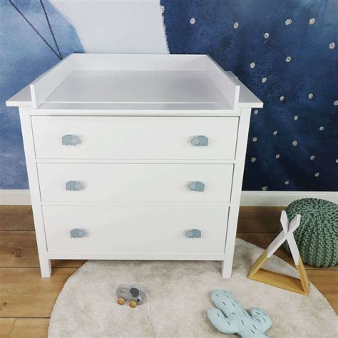 Wickelaufsatz Marius Mit Blende Wei F R Ikea Hemnes