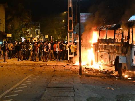 Sri Lanka President Declares State Of Emergency After Unrest Over