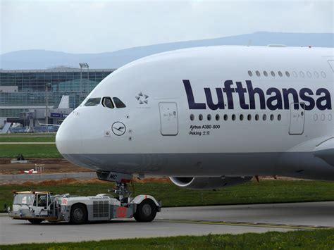 Lufthansa Peking D Aimc Airbus A Flughafen Frankfurt Main