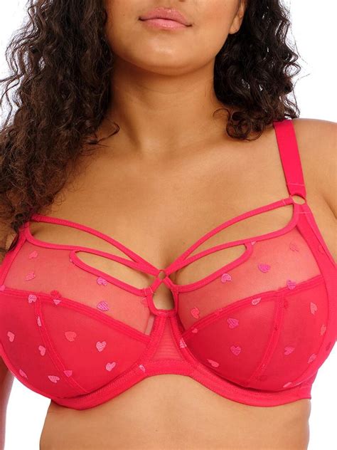 Soutien Gorge Grande Taille Avec La Ages Et Coeurs Sachi Rose Kiabi