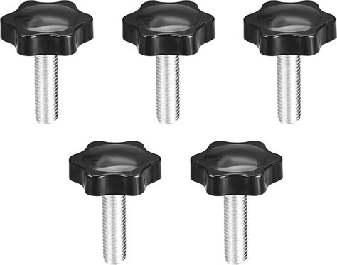 Amazon Uxcell Clamping Screw Knob Mm Dia Plum Hex Shaped Grips