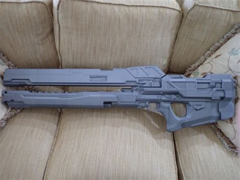 Halo Railgun Rifle Gun Replica Prop 11 Scale Tkp 142 Etsy