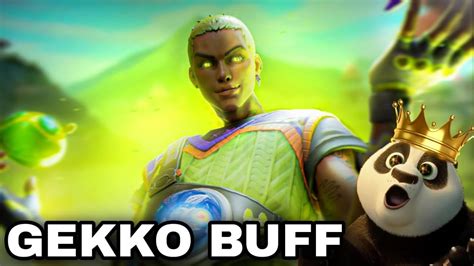 FINALMENTE O BUFF DO GEKKO CHEGO YouTube