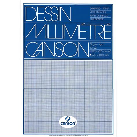 Stock Bureau Destockage CANSON Bloc 50 Feuilles De Papier