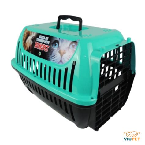 Caixa Transporte Pet N Para Cachorros Pequenos E Gatos Porta Travas